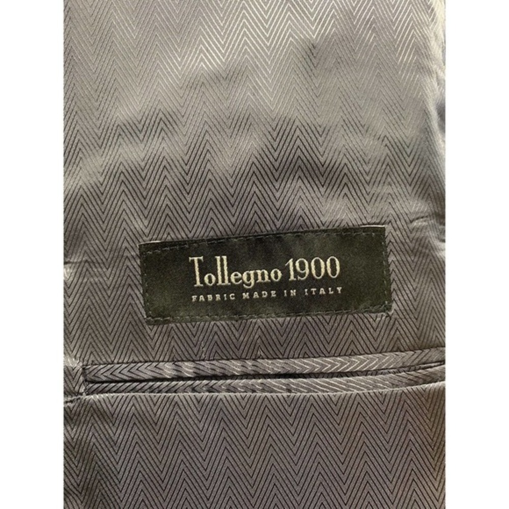 42L Joseph‎ Abboud Tollegro 1900 Sharkskin Blazer - Picture 11 of 12
